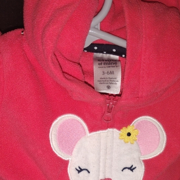 Pink Kids Hoodie with Mouse Design With Matching Pants.​​ - Picture 3 of 3